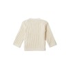 Beige gebreide trui - Belvedere boys pullover whitecap gray